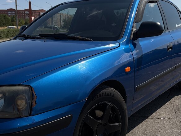 2004 Hyundai Elantra III (XD2) Рестайлинг, синий, 350000 рублей - вид 3