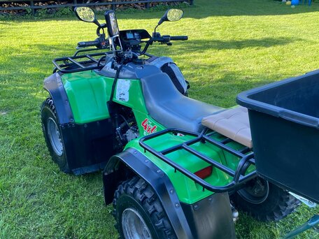 2000 Kawasaki KVF 400, зелёный, 329999 рублей, вид 1