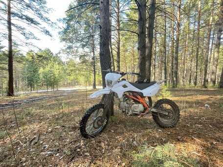 2025 Kayo Basic TT125EM, белый, 95000 рублей, вид 4