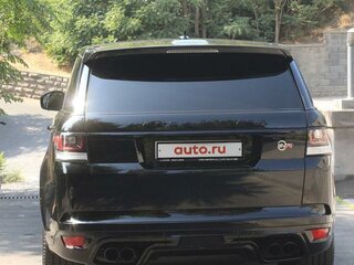 2016 Land Rover Range Rover Sport SVR II, чёрный, 6877289 рублей, вид 3