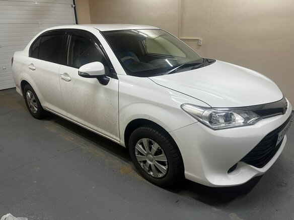 2015 Toyota Corolla Axio XI (E160, E170, E180) Рестайлинг 1, белый, 1270000 рублей - вид 3