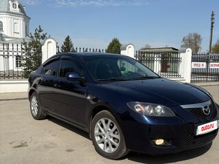 2008 Mazda 3 I (BK) Рестайлинг, синий, 620000 рублей, вид 3