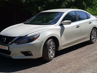 2016 Nissan Altima V (L33) Рестайлинг, белый, 1450000 рублей, вид 1