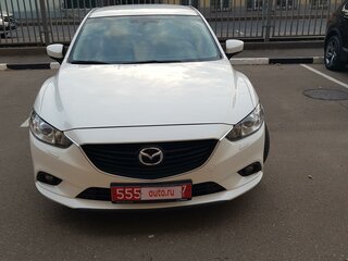 2017 Mazda 6 III (GJ) Рестайлинг, белый, 1900000 рублей, вид 2