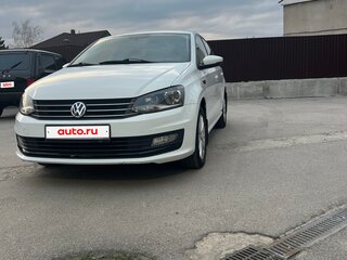 2016 Volkswagen Polo V Рестайлинг, белый, 1050000 рублей, вид 1