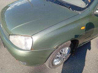 2011 Lada (ВАЗ) Kalina I, зелёный, 160000 рублей, вид 5