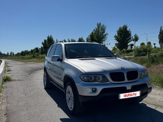 2004 BMW X5 3.0i I (E53) Рестайлинг, серебристый, 900000 рублей, вид 2