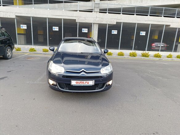 2009 Citroen C5 II, синий, 850000 рублей
