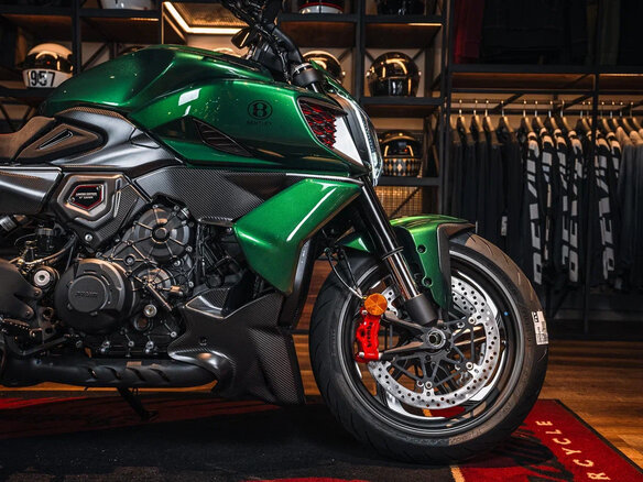 2024 Ducati Diavel V4, зелёный, 6990000 рублей - вид 16
