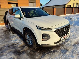 2019 Hyundai Santa Fe IV, белый, 2990000 рублей, вид 1