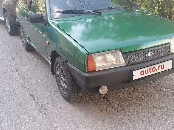 1992 Lada (ВАЗ) 2108 21086, зелёный, 70000 рублей - вид 2