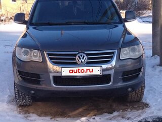 2007 Volkswagen Touareg I Рестайлинг, серый, 1100000 рублей, вид 3