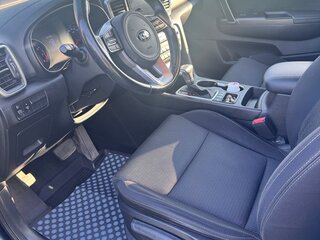 2020 Kia Sportage IV Рестайлинг, синий, 2600000 рублей, вид 4