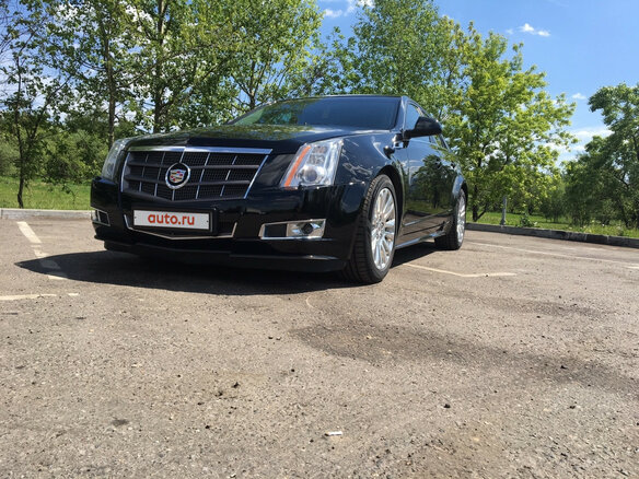 2011 Cadillac CTS II, чёрный - вид 4