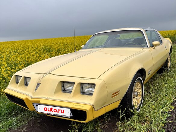 1980 Pontiac Firebird II, жёлтый - вид 7