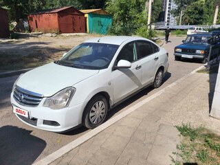 2014 Nissan Almera III (G15), белый, 400000 рублей, вид 1