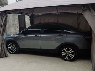 2018 Lada (ВАЗ) Vesta I, серый, 1090000 рублей, вид 5