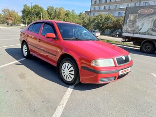 2007 Skoda Octavia I (A4) Рестайлинг, красный, 290000 рублей, вид 2