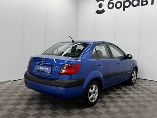 2006 Kia Rio II, синий, 685000 рублей, вид 4