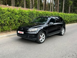 2010 Volkswagen Touareg II, чёрный, 2300000 рублей, вид 1