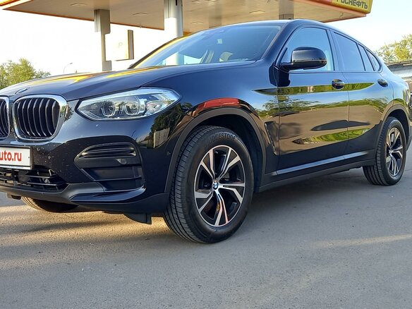 2018 BMW X4 20d II (G02), чёрный - вид 1