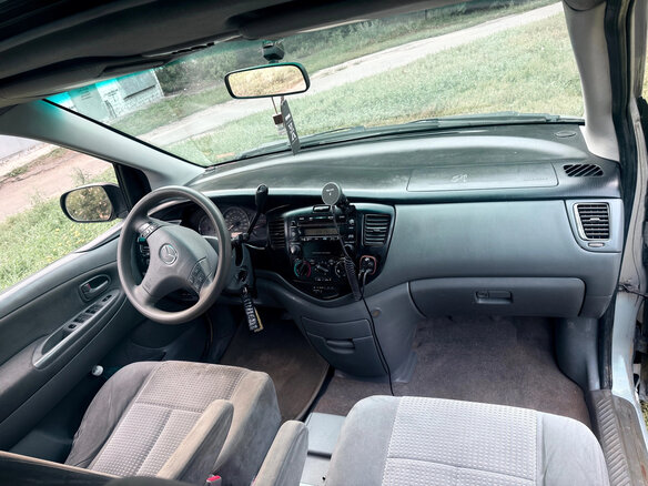 2003 Mazda MPV II (LW) Рестайлинг, серебристый, 350000 рублей - вид 5