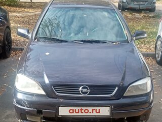 2003 Opel Astra G, синий, 210000 рублей, вид 1