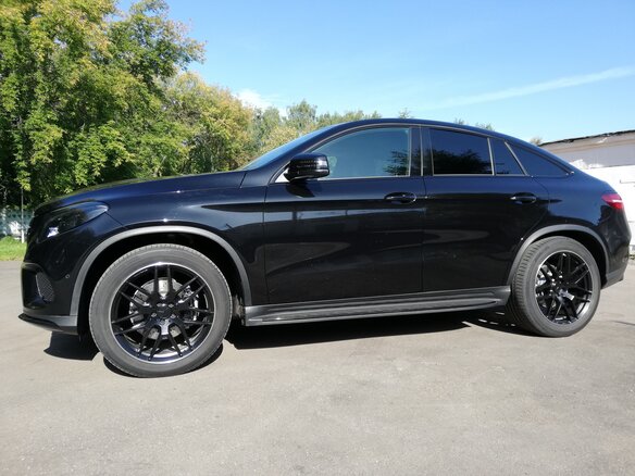 2019 Mercedes-Benz GLE Coupe 350 d I (C292), чёрный - вид 20