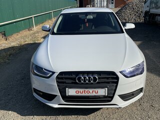 2013 Audi A4 IV (B8) Рестайлинг, белый, 1730000 рублей, вид 2