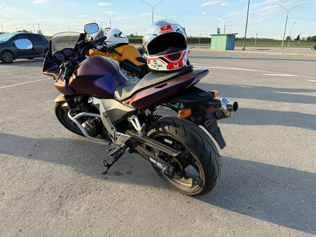 2006 Kawasaki Z 750, синий, 360000 рублей, вид 3