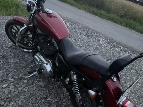 2008 Harley-Davidson Sportster 1200, красный, 600000 рублей, вид 2