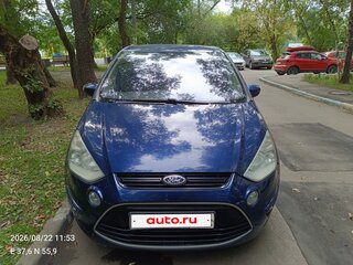2010 Ford S-MAX I Рестайлинг, синий, 895000 рублей, вид 3