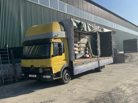 1999 Mercedes-Benz Atego, жёлтый, 1500000 рублей, вид 1