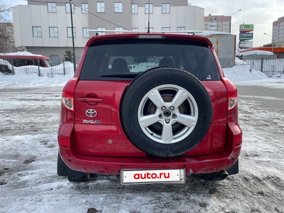 2007 Toyota RAV4 III (XA30), красный, 900000 рублей - вид 1