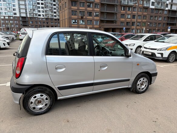 2002 Hyundai Atos Prime, серый, 290000 рублей - вид 4