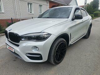 2015 BMW X6 30d II (F16), белый, 2895000 рублей, вид 1