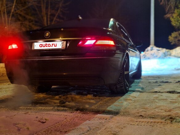 2006 BMW 7 серии Long 740Li IV (E65/E66) Рестайлинг, чёрный, 800000 рублей - вид 2