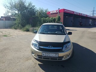 2013 Lada (ВАЗ) Granta I, бежевый, 455000 рублей, вид 3