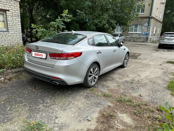 2017 Kia Optima IV, серебристый - вид 5