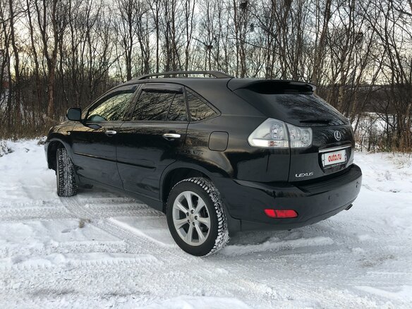 2008 Lexus RX 350 II Рестайлинг, чёрный, 1790000 рублей - вид 9