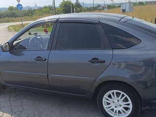 2016 Lada (ВАЗ) Granta I, серебристый, 370000 рублей, вид 4