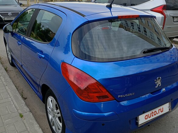 2010 Peugeot 308 I, синий, 550000 рублей - вид 5