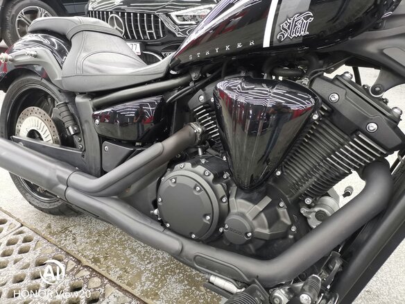 2013 Yamaha XVS1300, чёрный - вид 6