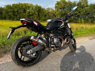 2020 Ducati Monster 821, чёрный, 995000 рублей, вид 2