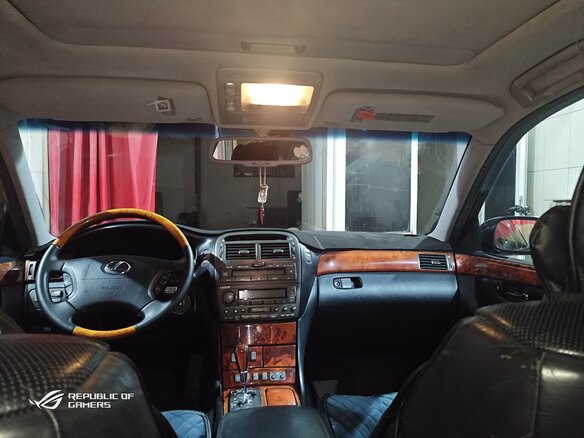 2003 Lexus LS 430 III Рестайлинг, чёрный, 1300000 рублей - вид 17