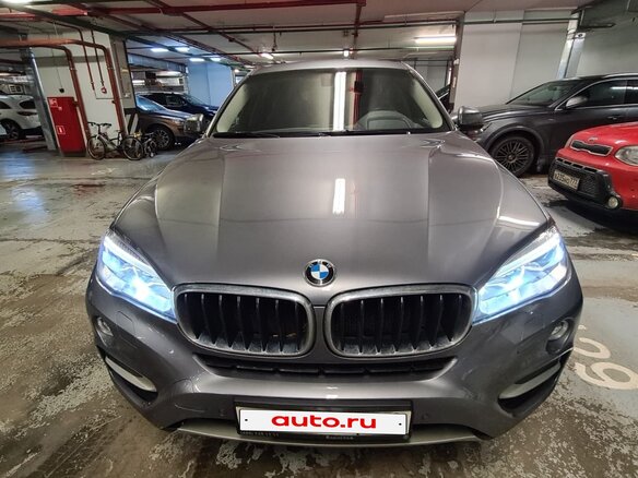 2017 BMW X6 30d II (F16), серый, 4900000 рублей