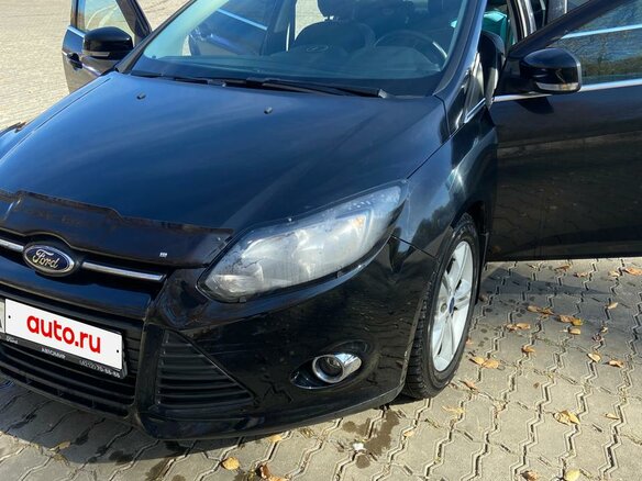 2014 Ford Focus III, чёрный, 1100000 рублей - вид 2