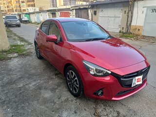 2014 Mazda Demio IV (DJ), красный, 1050000 рублей, вид 3