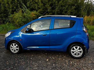 2011 Chevrolet Spark III, синий, 700000 рублей, вид 4