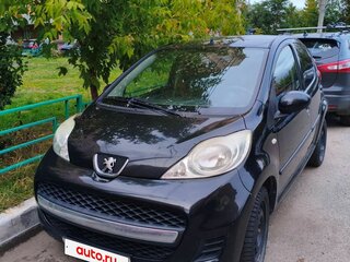 2010 Peugeot 107 I Рестайлинг, чёрный, 355000 рублей, вид 1
